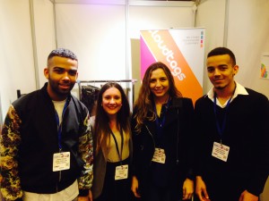 Our friends from Harvey Nichols visiting us